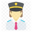 Policia Oficial Policia Icono