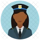 Policia Jefe Mujer Icono