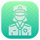 Mujer Policia Policia Policia Icon