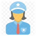 Policia Oficial Policia Icono