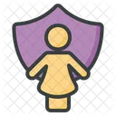 Proteccion De La Mujer Seguridad De La Mujer Proteccion Icon