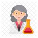 Mujer Quimica Cientifica Mujer Cientifica Icon