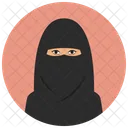 Mujer saudita  Icono