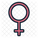 Signo de mujer  Icono