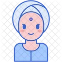 Mujer Sikh India Sikh Icono