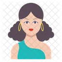 Chica Mujer Avatar Icon