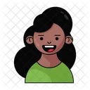 Mujeres Joven Avatar Icon