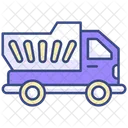 Muldenkipper Fahrzeug LKW Symbol