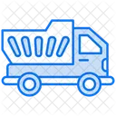 Muldenkipper Fahrzeug LKW Symbol