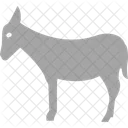 Mules Donkey Animal Icon