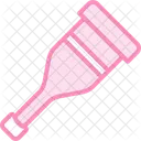 Muletas Duotone Line Icone Icon