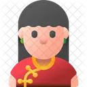 Mulher Femea Menina Ícone