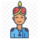 Mulher hindu  Ícone