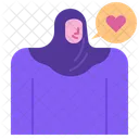 Mulher Muculmana Hijab Culturas Icon