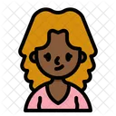 Mulher negra  Icon