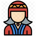 Feminino Peruano Peruano Culturas Ícone