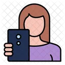 Selfie Foto Smartphone Icon