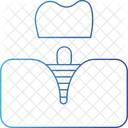 Mulitiple tooth implants  Icon