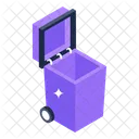 Mullcontainer Mulltonne Abfallbehalter Symbol