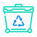 Müll recyceln  Symbol