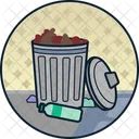 Mulleimer Abfall Recycling Icon