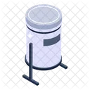 Mülleimer für draußen  Symbol