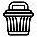 Mulleimer Mull Korb Symbol