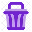 Mulleimer Mull Korb Symbol