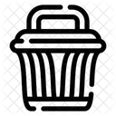 Mulleimer Mull Korb Symbol