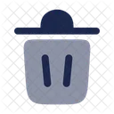 Papierkorb Minimalistisch Papierkorb Loschen Symbol