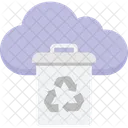 Mulleimer Cloud Mull Mulleimer Symbol