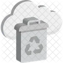 Mulleimer Cloud Mull Mulleimer Symbol