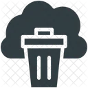 Mulltonne Wolke Mull Symbol