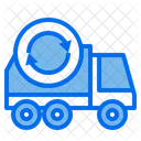 Behalter LKW Recycling Symbol