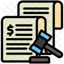 Taxa De Penalidade Multa Cobranca Ícone