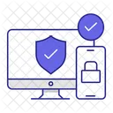 Multi Authentication Modes Mfa Layered Security Icon