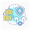 Cloud Storage Business Icon