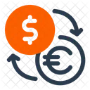 Multi Currency Enterprise Resource Planning Erp Icon
