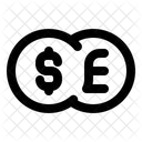 Multi Currency  Icon