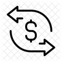 Multi Currency  Icon