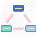 Multidirectional Cycle Icon