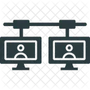 Varios Dispositivos Varios Monitores Varias Telas Ícone