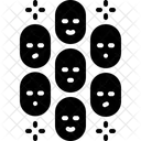 Multi Face Human Symbol