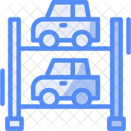 Multi Level Parking  Icon