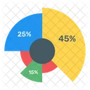 Pie Chart Circle Chart Modern Chart Symbol