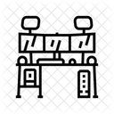 Multi Bildschirm Streaming Symbol