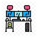 Multi Screen Streaming Icon