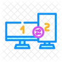 Multi Screen Streaming Icon
