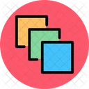 Multi Shapes Cube Dimensional Icon