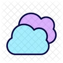 Cloud Multi Cloud Data Icon